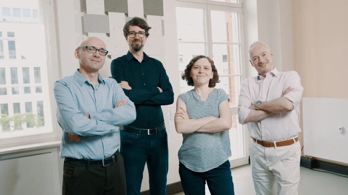 Das Gründer-Team von cosy.green